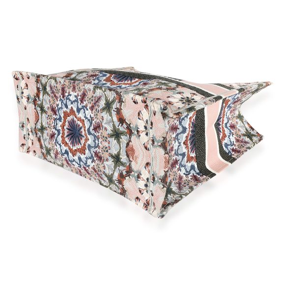 Dior Multicolor Embroidery KaleiDiorscopic Large Book Tote - Picture 7 of 7